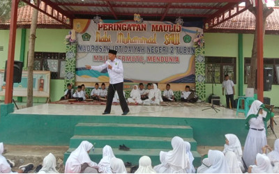 Peringatan Maulid Nabi Muhammad saw di MIN 2 Tuban